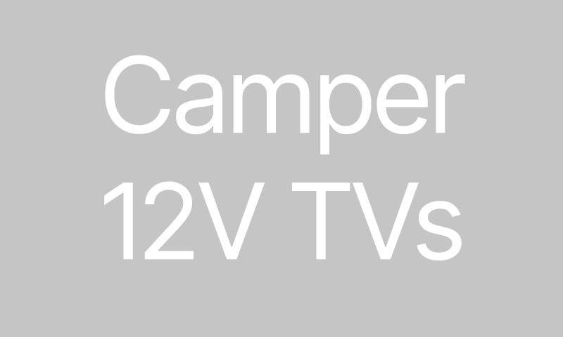 Camper 12V Tv's from Cello 16 & 20 Screens with DVD