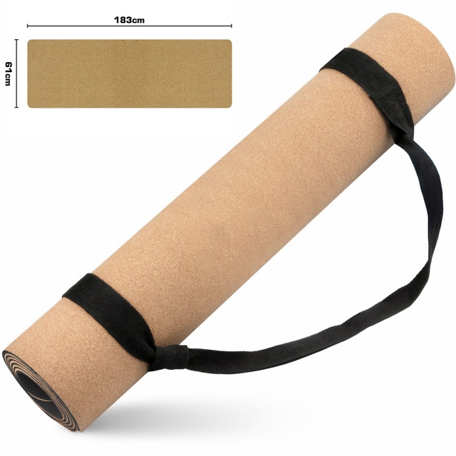 Eco Friendly Cork Yoga Block ( 1 x Yoga Block SIze: 7.5cm x 15.0cm x 22.5cm)