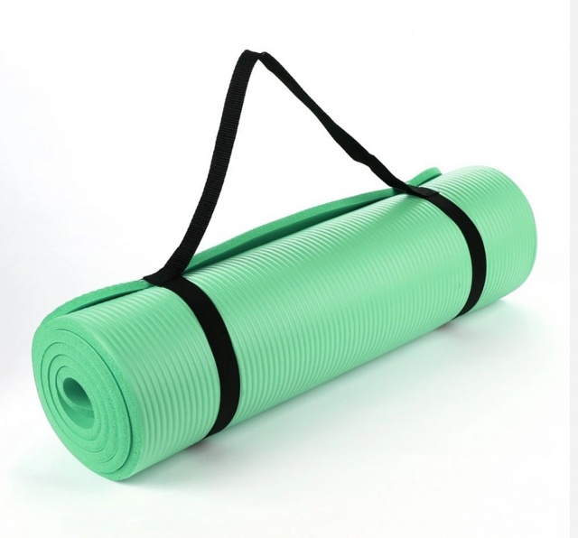YUREN Non Slip Yoga Mat for Hot Yoga, Large Exercise Mats 76x35 1/2 inch  Extra Thick Workout Mats for Women Men, Eco TPE Yoga Mats with Strap Bag