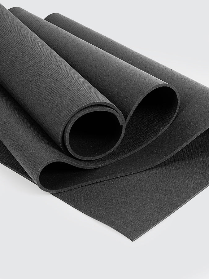 Onyx Black OEKO-TEX Yoga mat Long and wide 2 metres x 80cm x 4.5mm thick