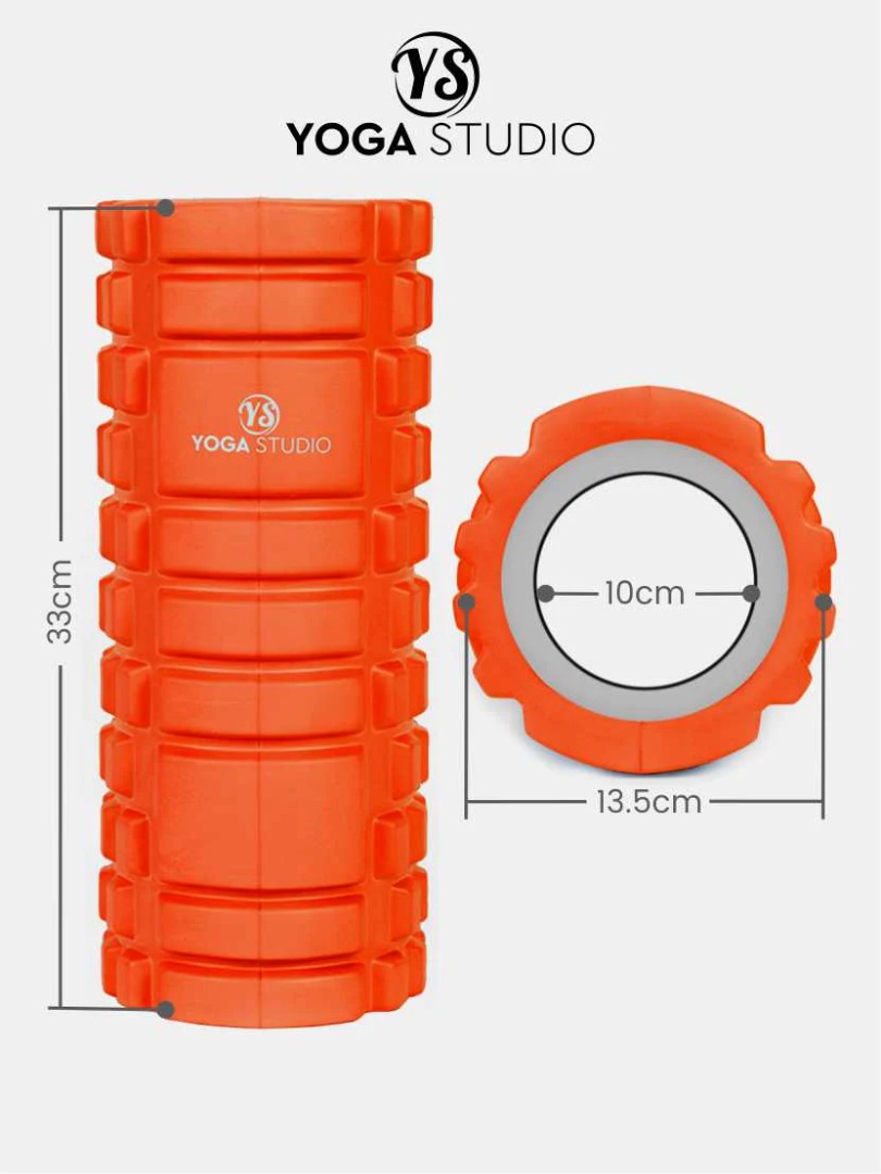 Orange Yoga Studio SMR Trigger point grid foam massage roller