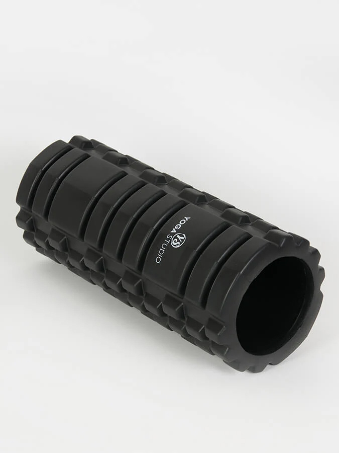 Black Yoga Studio SMR Trigger point grid foam massage roller