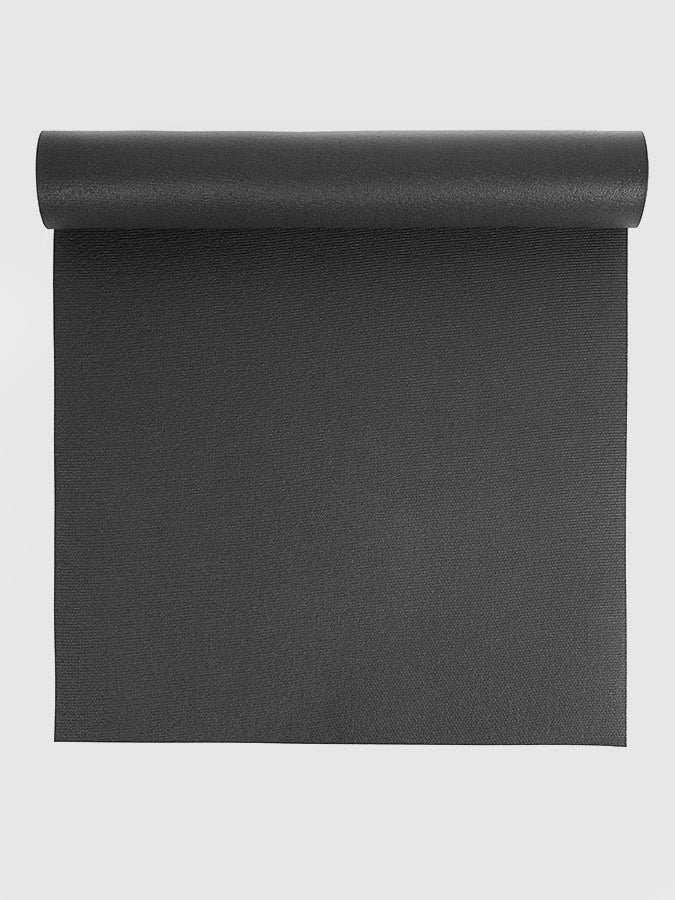 Black Yoga mat - sticky yoga mat 4.5mm Thick 183cm x 60cm