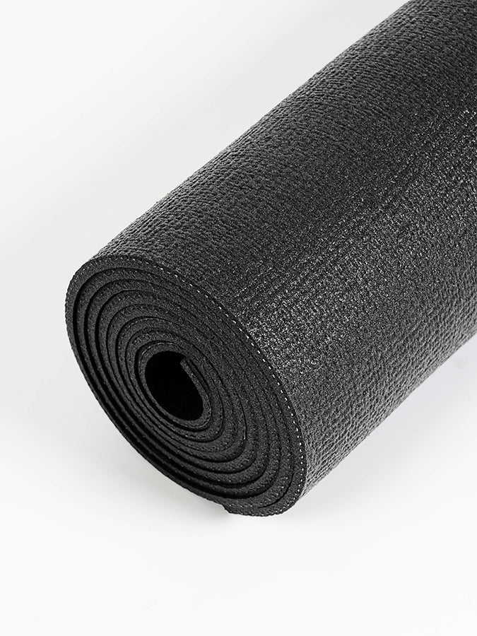 Black Yoga mat - sticky yoga mat 4.5mm Thick 183cm x 60cm