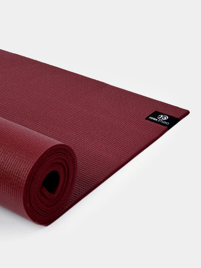 Raspberry  Sticky yoga mat - 6mm 183cm x 61cm