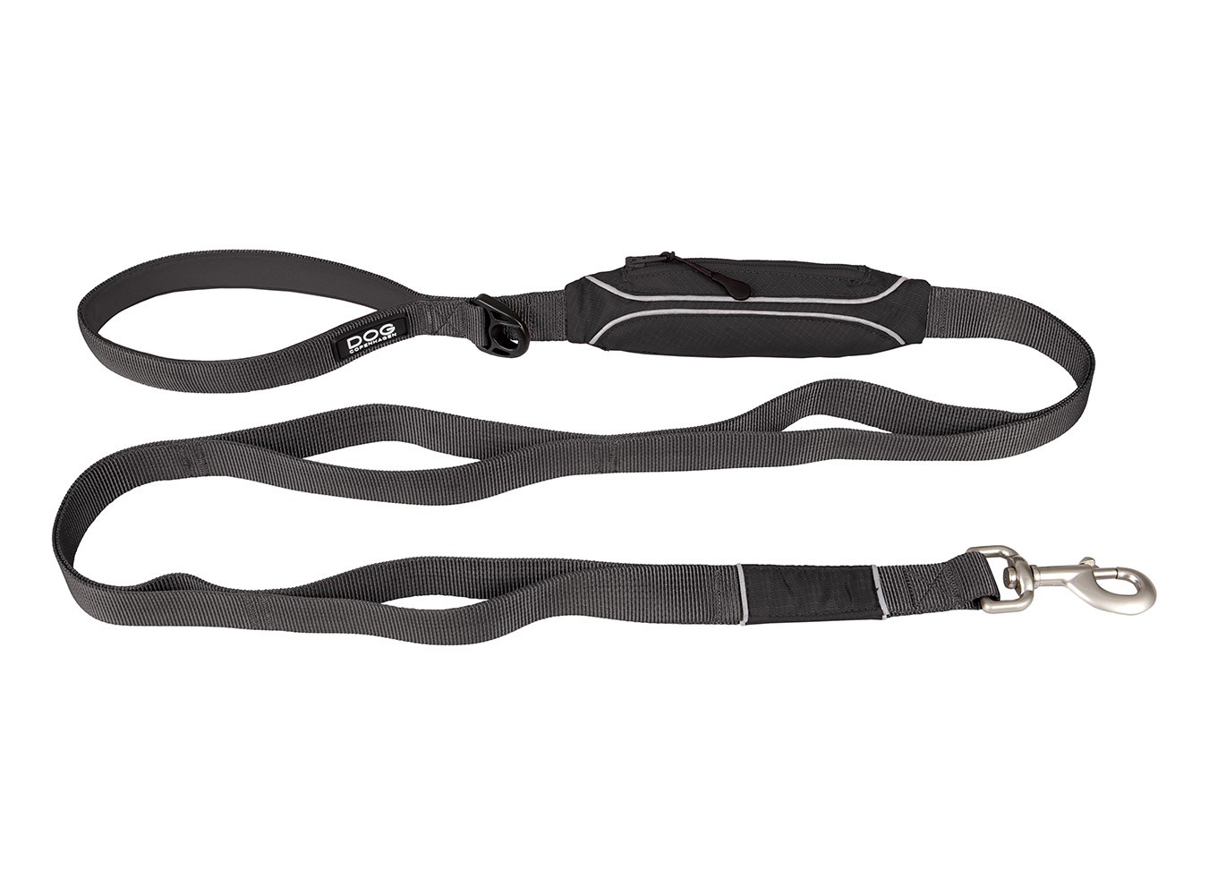 Black DOG Copenhagen Urban Trail Leash SALE v2 160cm 2.5cm