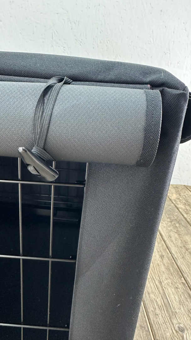 Black Waterproof Dog Cage Crate Travel Covers Made In The UK