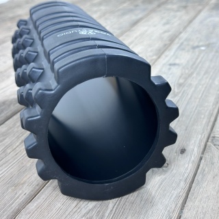 Black Yoga Studio SMR Trigger point grid foam massage roller