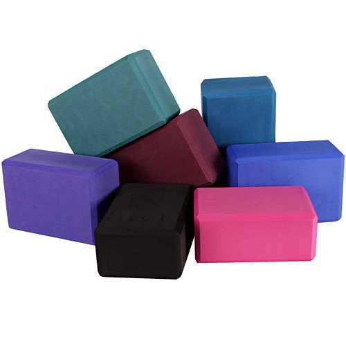 Yoga Block Pilates Foam Foaming Stretch Health Fitness Exercise Workout Home