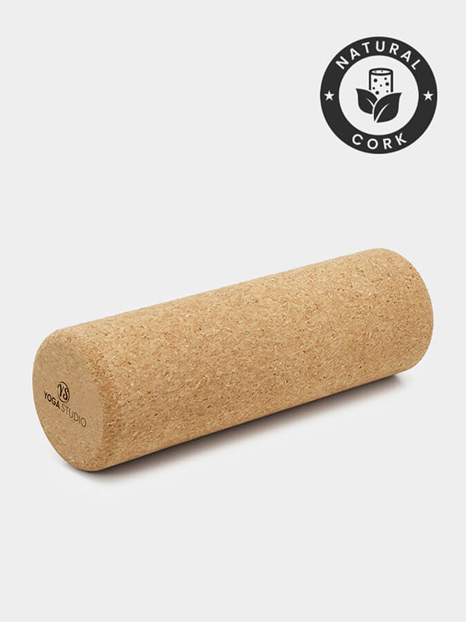 Yoga Studio Cork Fascia massage roller 30cm x 10cm