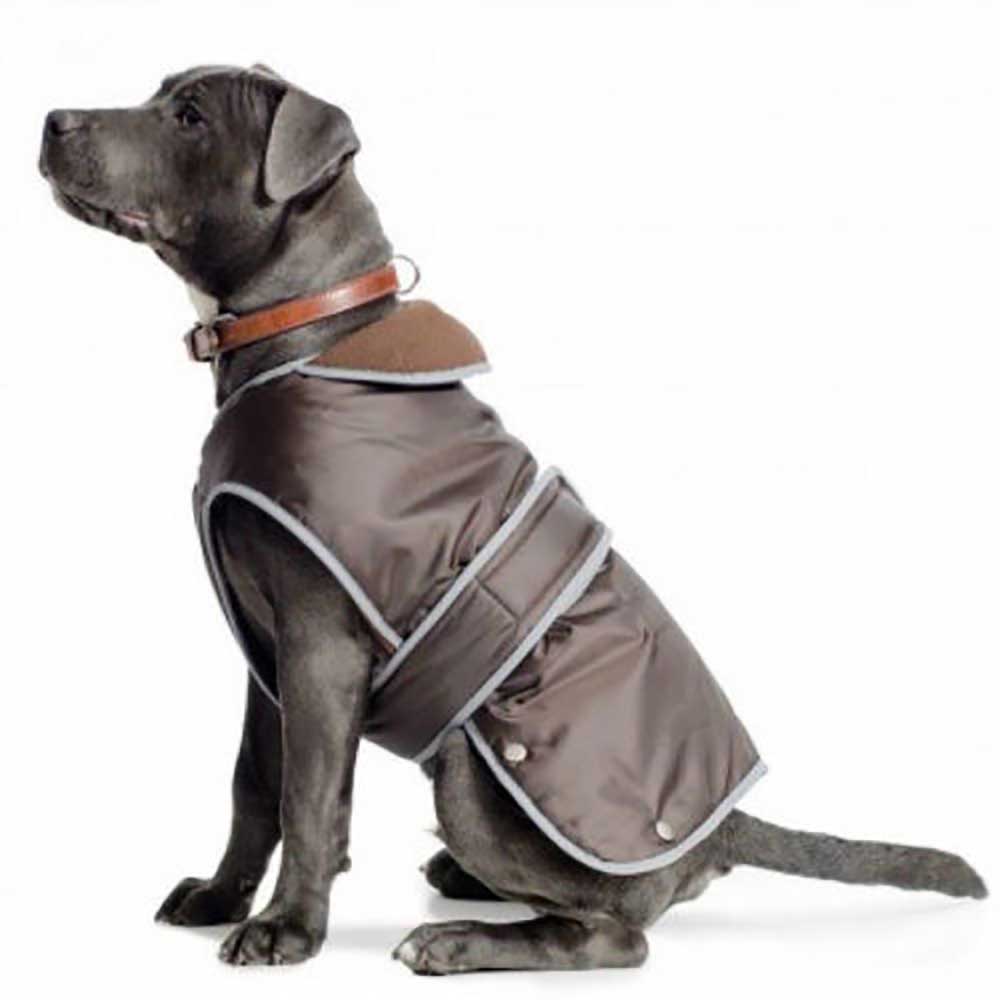 barbour fleece lined dog coat