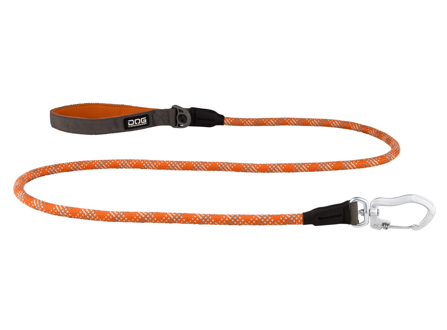 Orange DOG Copenhagen Rope Leash, v2 160cm (63'') 8mm SALE