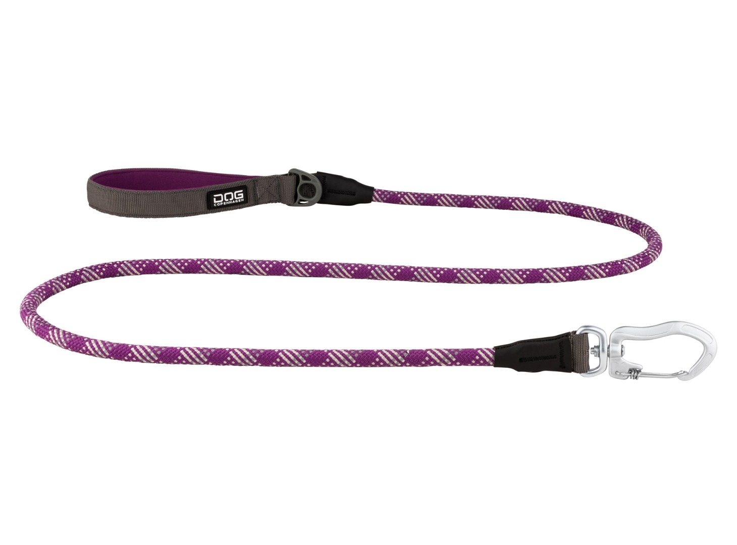 Purple DOG Copenhagen Rope Leash, v2 160cm (63'') 11mm SALE