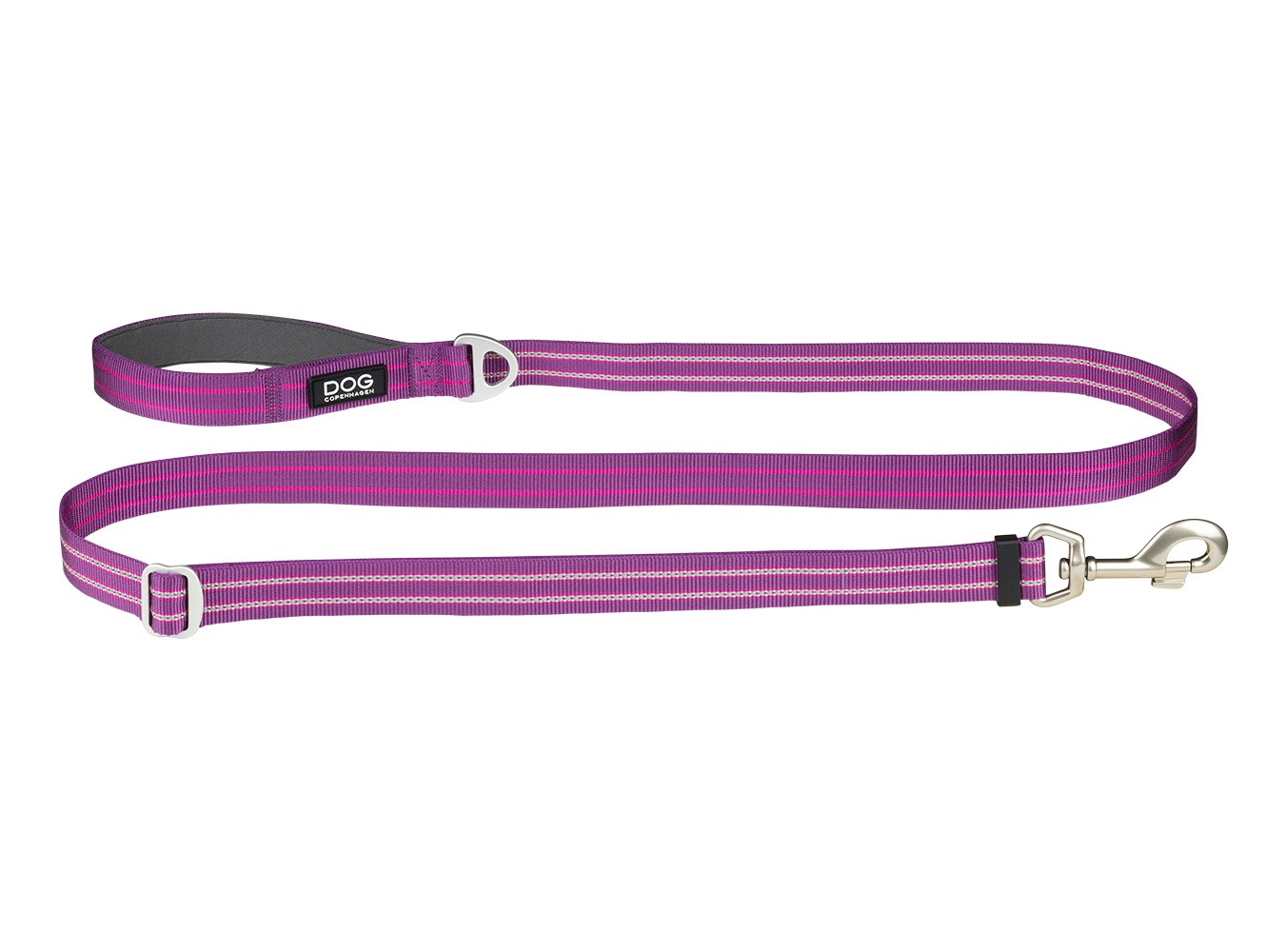 Purple Dog Copenhagen Free Style Leash 115cm to 200cm 2cm width v2 Dog lead SALE